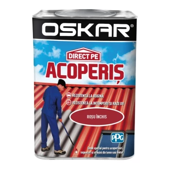 Oskar Acoperis Email Rosu Inchis 0.75L